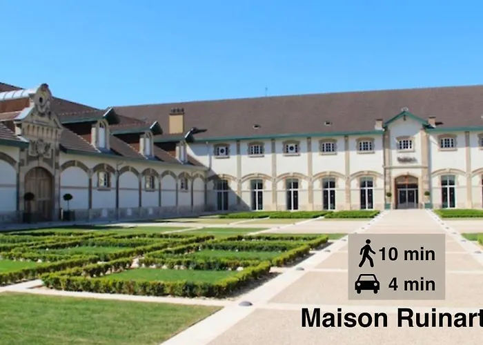 Maison Meulière Du 34e Sacre, à Proximité Du Domaine Pommery *